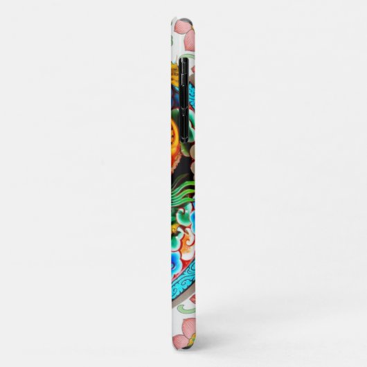 Cool chinese kleurrijke drakenverflotusbloem Case-Mate iPhone case (Achterkant/links)
