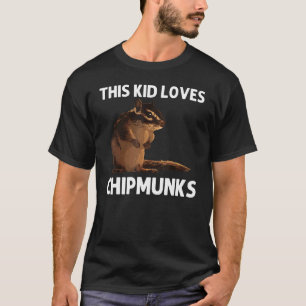 Cool Chipmunk voor kinderen T-shirt
