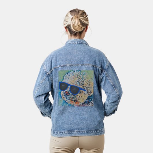 Cool "Chon the Bichon Jean Jacket (Modèle)