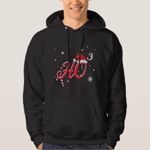 Cool Christmas HO-3 Santa Hat Grappig Hoodie
