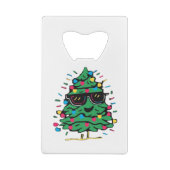 Cool Christmas Tree Classic Kredietkaart Flessenopener (Achterkant)