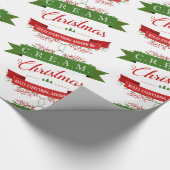 Cool Christmas Wrapping Paper Grappig Cadeaupapier (Hoek)