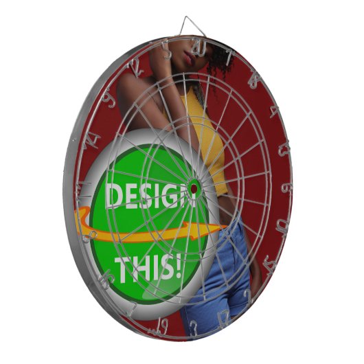 COOL ! Cible de flechettes - Dimensions de la régu (Devant gauche)