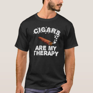 Cool Cigar voor mannen Roker Cigarillo Roken T-shirt