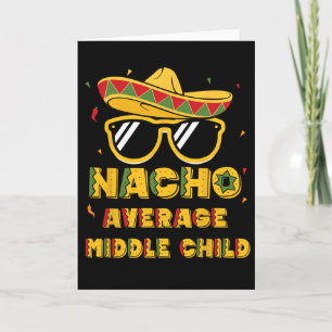 Cool Cinco De Mayo Nacho Gemiddelde Kind Somb Kaart