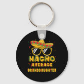 Cool Cinco de Mayo Nacho Gemiddelde kleindochter S Sleutelhanger (Voorkant)