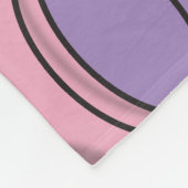 Cool citaat modern gekleurd grappig wetenschappeli fleece deken (Hoek)