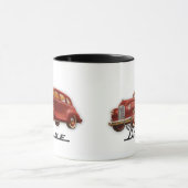 Cool Classic AUM-driver Retro Auto Mok (Midden)
