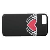 Cool Classic Grappig Skelet Handen Hart - Valentin Case-Mate iPhone Case (Achterkant (Horizontaal))