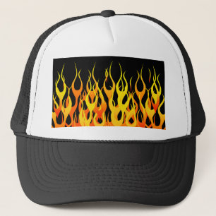 Cool Classic Racing Flames Trucker Pet