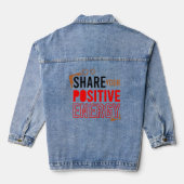 Cool classique Denim""Veste Jean intemporelle""Eff (Verso)