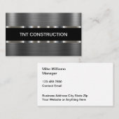 Cool classique Entrepreneur Cartes de visite (Devant / Derrière)