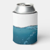 Cool Clear Blue Wave Blikjeskoeler (Blikje Achterkant)