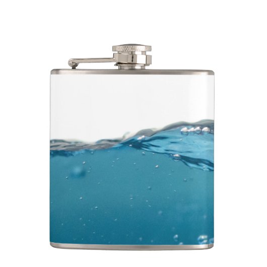 Cool Clear Blue Wave Heupfles (Voorkant)