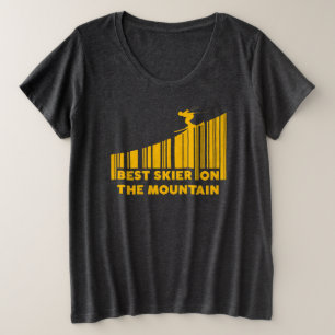 Cool Code Barre Conception Meilleur Skieur Sur Le