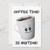 Cool Coffee Cup ontwerp van hoge kwaliteit Kaart (Achterkant)