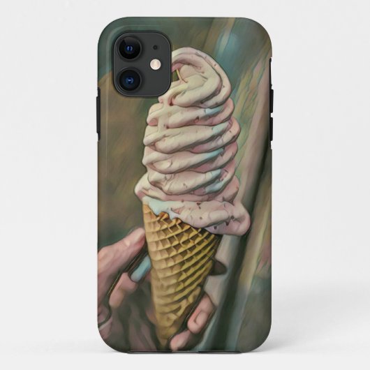 Cool cold freezing ice cream Case-Mate iPhone case (Achterkant)