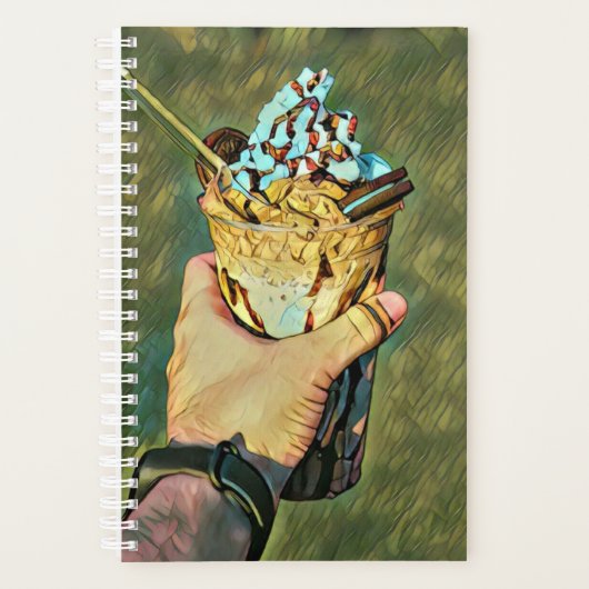 Cool cold freezing ice cream planner (Voorkant)