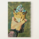 Cool cold freezing ice cream planner (Achterkant)