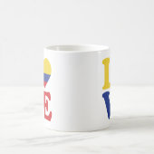 Cool Colombia Flag Love Koffiemok (Center)