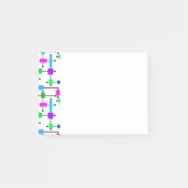Cool Color Grid Post-it® Notes (Voorkant)