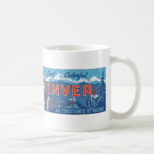 Cool Colorful Denver Koffiemok