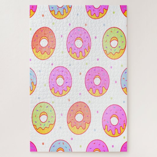 Cool Colorful Doughdopnoten Legpuzzel (Verticaal)