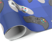 Cool Colorful Gamer Video Game Cadeaupapier (Rol Hoek)