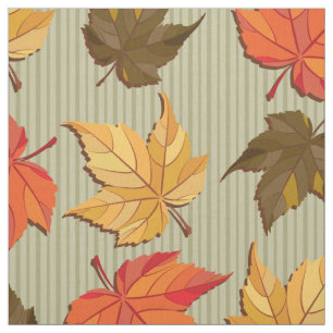 Cool Colorful Herfst Leafs naadloos patroon Stof