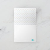 Cool Colors Yarn Ball String Pattern Notitiekaartje (Binnen)