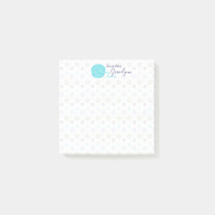 Cool Colors Yarn Ball String Pattern Post-it® Notes