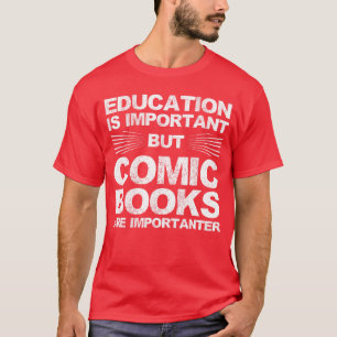 Cool Comic Book Kunst voor mannen vrouwen Comic Bo T-shirt