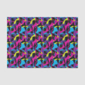 Cool comic graffiti tiled pattern tissuepapier (Voorkant)