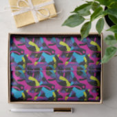Cool comic graffiti tiled pattern tissuepapier (Geschenk)