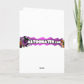 Cool comme carte de voeux de concombre (Dos)