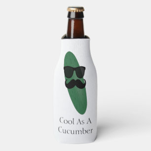 Cool comme glacière de bouteille de concombre