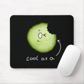 cool comme tapis de souris de concombre (Avec souris)