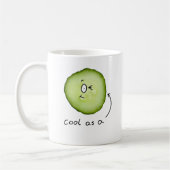 cool comme tasse de concombre (Gauche)