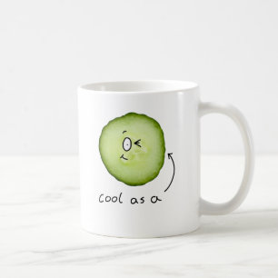 cool comme tasse de concombre