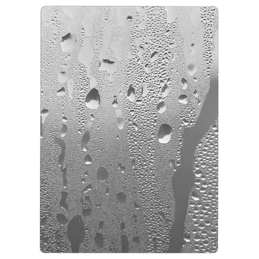 Cool Condensation look Texture Klembord (Achterkant)