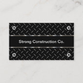 Cool Construction Masculine Cartes de visite (Devant)