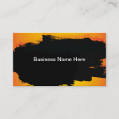 Cool construction unique Excavation Cartes de visi (Devant)