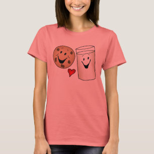 Cool Cookies en Milk Friends Cartoon T-shirt