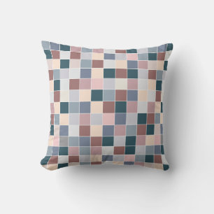 Cool Cool Blokken, Elegante Kleuren Kussen