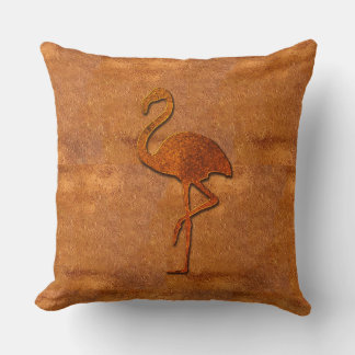 Cool Copper look Flamingo Kussen