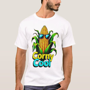 "Cool Corn T-shirt: leuk & stijlvol grafisch T-shi T-shirt