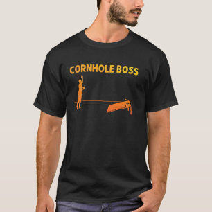 Cool Cornhole Kunst voor mannen Vrouwen Corn Hole T-shirt