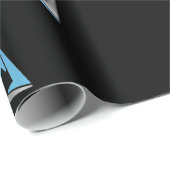 Cool Cortex Cryptocurrency Coin Sign Patroon Cadeaupapier (Rol Hoek)