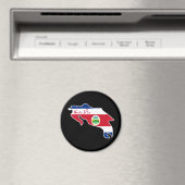 Cool Costa Rica Magneet (Insitu (Vaatwasser))