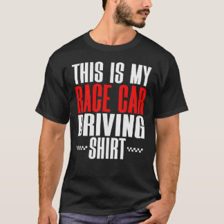 Cool coureurzijn Is Mijn Race Auto Besturen gif T-shirt